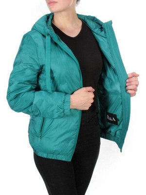 9307 GREEN Куртка демисезонная женская RIKA (100 гр. синтепон)