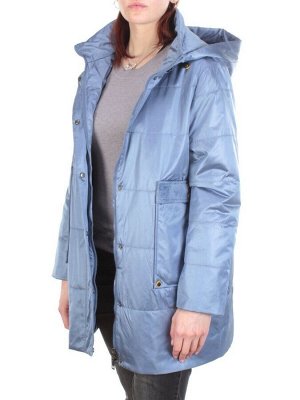 22-309 GREY-BLUE Куртка демисезонная женская AKiDSEFRS (100 гр. синтепон)