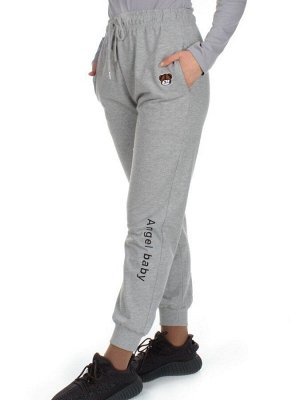Q-05 GRAY Брюки спортивные женские (85% хлопок, 15% полиэстер)