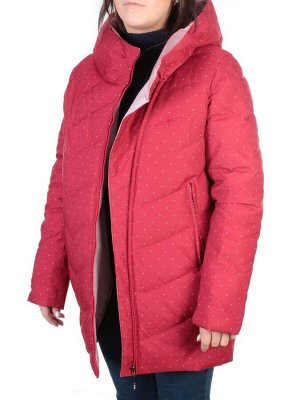 M2001 RED Пальто зимнее женское (холлофайбер) MARIA