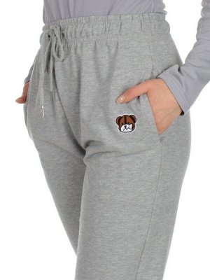Q-05 GRAY Брюки спортивные женские (85% хлопок, 15% полиэстер)