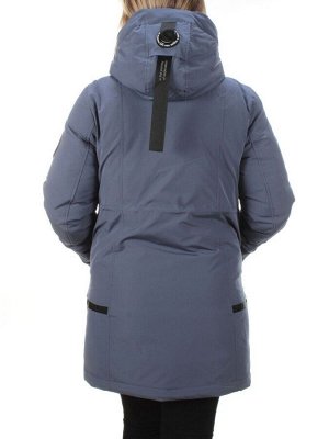 M2007 GRAY/LT. BLUE Пальто зимнее женское MARIA