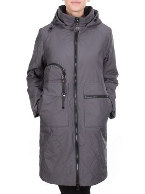 M-5022 DARK GRAY Куртка демисезонная женская CORUSKY (100 гр. синтепон)