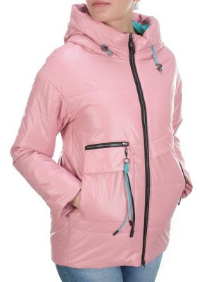 8256 PINK Куртка демисезонная женская BAOFANI (100 гр. синтепон)