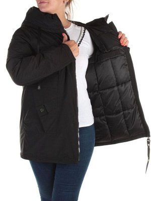 21-973 BLACK Куртка зимняя женская AKIDSEFRS