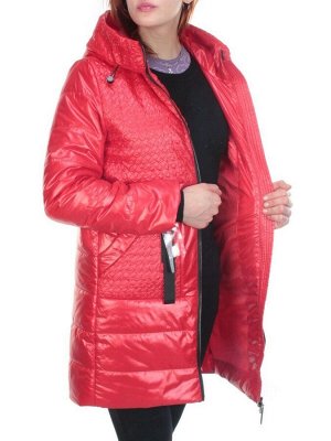 167 RED Куртка демисезонная женская ROVITHI (100 гр.синтепона)
