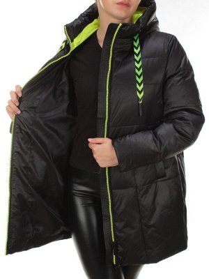 M2010 BLACK Пальто зимнее женское MARIA