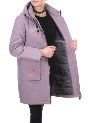 105-1 LILAC Пальто демисезонное женское FAMILY (100 гр. синтепон)