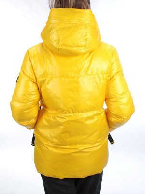 8329 YELLOW Куртка зимняя женская (200 гр. холлофайбера)