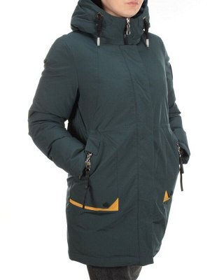 M2008 DK. GREEN Пальто зимнее женское MARIA