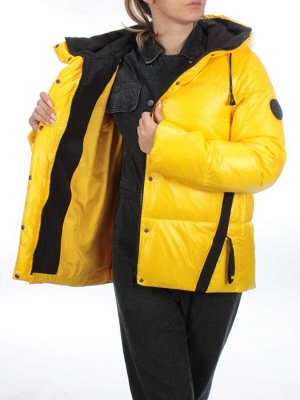 8329 YELLOW Куртка зимняя женская (200 гр. холлофайбера)