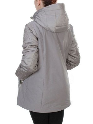 6021 GRAY Куртка демисезонная женская DATURA (100 гр. синтепон)