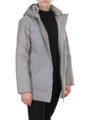 6021 GRAY Куртка демисезонная женская DATURA (100 гр. синтепон)