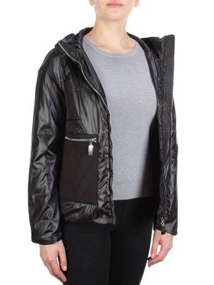 BM-0081 BLACK Ветровка женская R.LONYR (100% полиэстер)