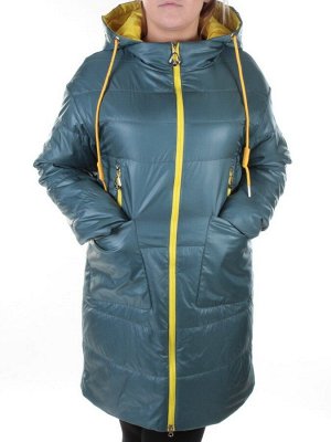 19120 GRAY/GREEN Пальто демисезонное женское AiKESDFRS