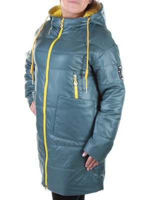 19120 GRAY/GREEN Пальто демисезонное женское AiKESDFRS