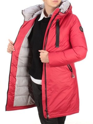 9903 RED Пальто зимнее женское AIGELIYA