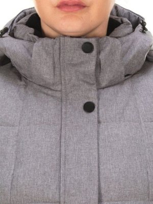 350 GRAY Пальто женское зимнее (200 гр. холлофайбера)