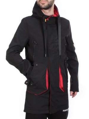 22 Z BLACK/RED Ветровка мужская DSG DONG (100% полиэстер)