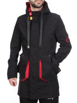 22 Z BLACK/RED Ветровка мужская DSG DONG (100% полиэстер)