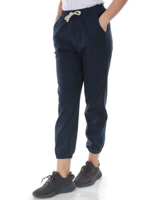 GB18401-2015B DK. BLUE Брюки спортивные женские