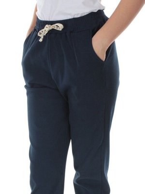 GB18401-2015B DK. BLUE Брюки спортивные женские