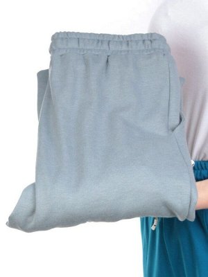 GB18401-2015B GRAY/BLUE Брюки спортивные женские
