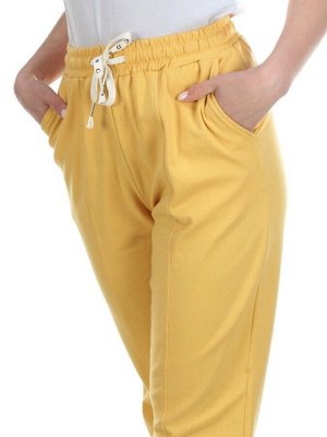 GB18401-2015B YELLOW Брюки спортивные женские