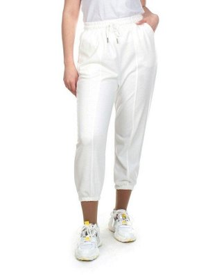 0801 WHITE Брюки спортивные женские