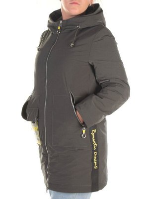 0828 KHAKI Куртка демисезонная женская RikA (150 гр.синтепона)