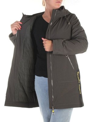 0828 KHAKI Куртка демисезонная женская RikA (150 гр.синтепона)