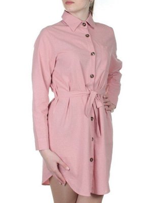 803 Платье хлопковое с воротником Fashion