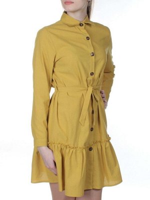 806 Платье хлопковое с рюшами Fashion