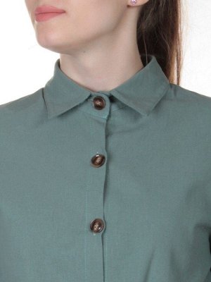 806 Платье хлопковое с рюшами Fashion