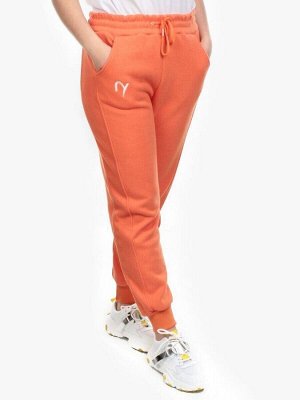 03 ORANGE Брюки спортивные женские на флисе (100% хлопок) 7986