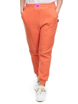 07 ORANGE Брюки спортивные женские на флисе (100% хлопок) 7986