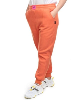 07 ORANGE Брюки спортивные женские на флисе (100% хлопок) 7986