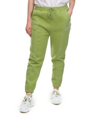 08 GREEN Брюки спортивные женские на флисе (100% хлопок) 7986