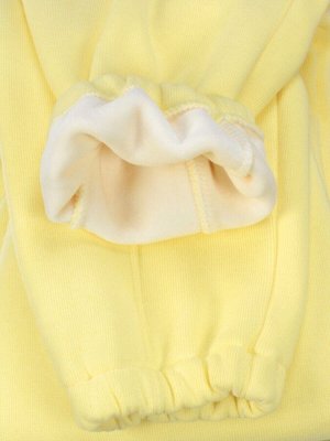 08 YELLOW Брюки спортивные женские на флисе (100% хлопок) 7986