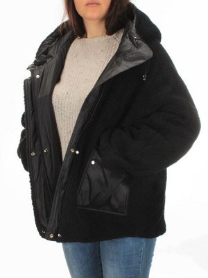 22309 BLACK Куртка зимняя двухсторонняя женская SNOW CLARITY