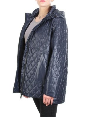 M816 DARK BLUE Куртка стеганая демисезонная женская (100 гр. синтепон)