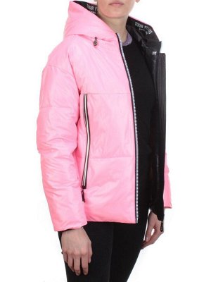 8278 PINK Куртка демисезонная женская BAOFANI (100 гр. синтепон)