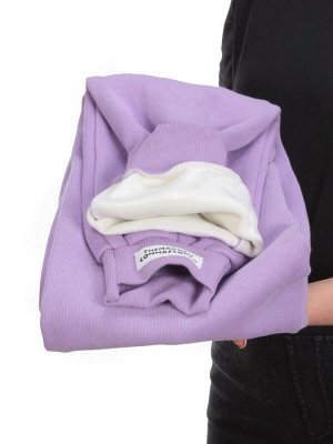 05 LILAC Брюки спортивные женские на флисе (100% хлопок) 7986