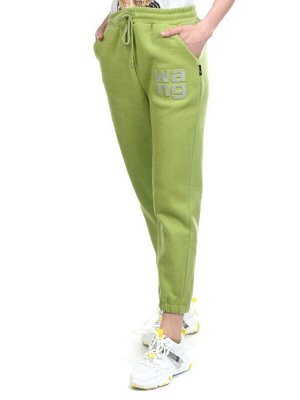 06 GREEN Брюки спортивные женские на флисе (100% хлопок) 7986