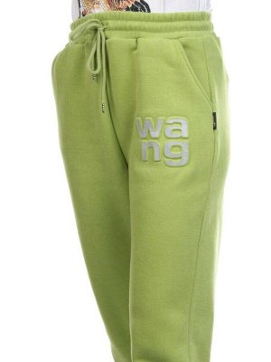 06 GREEN Брюки спортивные женские на флисе (100% хлопок) 7986