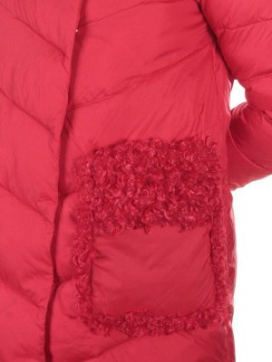 8115 RED Пальто зимнее женское Jarius