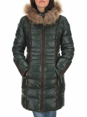 722 GREEN Куртка зимняя женская (200 гр. холлофайбера)