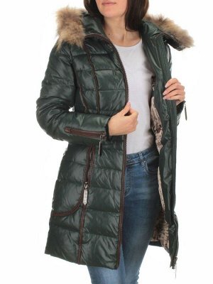 722 GREEN Куртка зимняя женская (200 гр. холлофайбера)