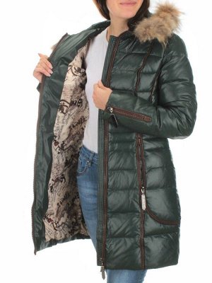 722 GREEN Куртка зимняя женская (200 гр. холлофайбера)