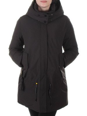 M9072 BLACK Пальто зимнее женское Snowpop